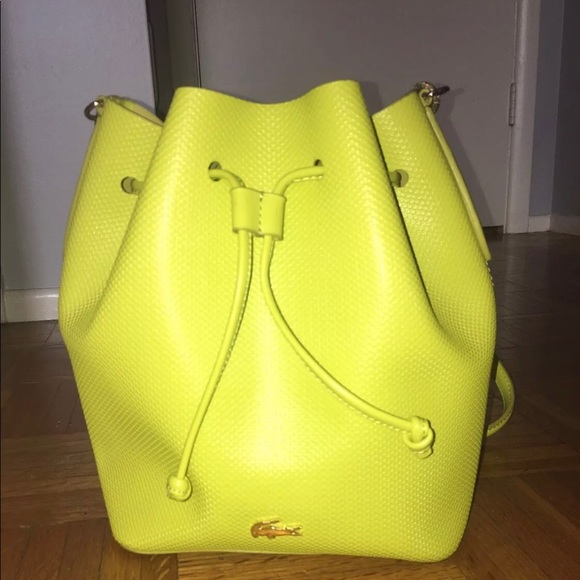 Lacoste Handbags - Brand New LACOSTE Chantaco Bucket Bag